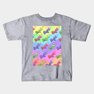 Bubble Kitties Kids T-Shirt